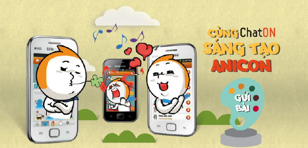 Giới thiệu cuộc thi: Thiết kế Anicon - Nhận ngay Smart phone