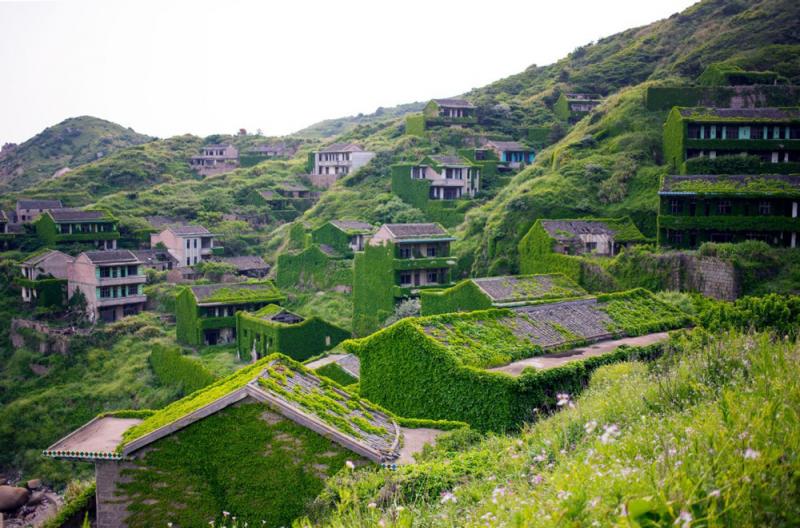 Làng chài Trung Quốc bị bỏ hoang 30 năm đẹp như cổ tích