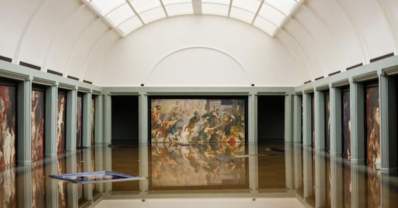 Bảo tàng Louvre ở Paris vừa mới bị ngập lụt?