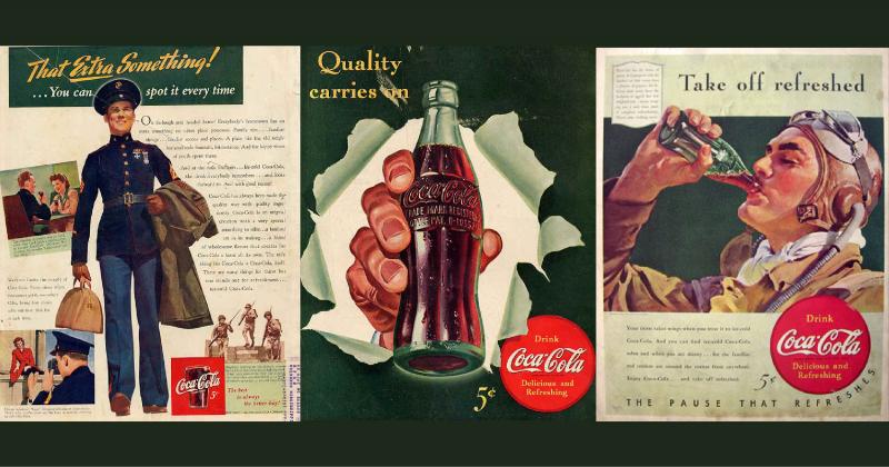 Quay ngược thời gian để chiêm ngưỡng các quảng cáo ấn tượng của Coca-Cola