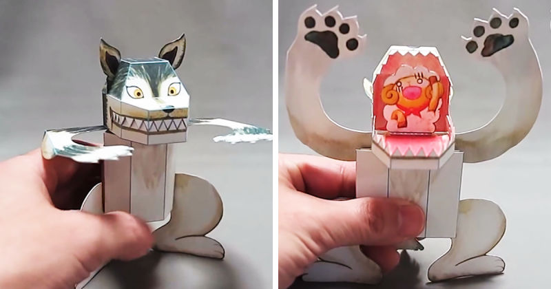 Những món đồ chơi bằng giấy được thổi hồn bởi nghệ sĩ Haruki Nakamura