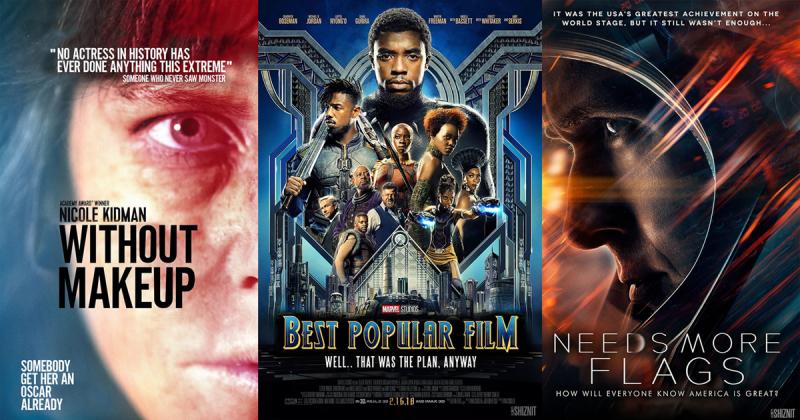 12 poster phim đặc sắc từ danh sách đề cử Oscar 2019