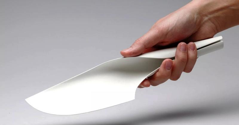 Lưỡi dao siêu tối giản được sản xuất chỉ từ một miếng inox phẳng!