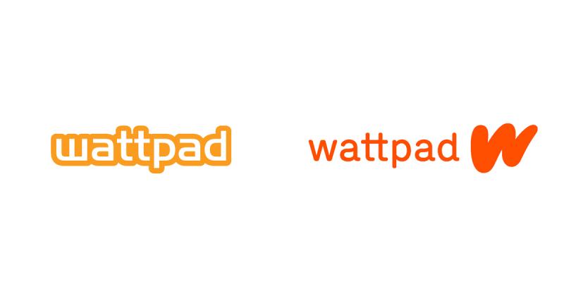 Quá trình phát triển của logo thương hiệu Wattpad
