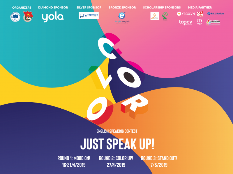 “JUST SPEAK UP! 2019” - Cuộc thi nói tiếng anh toàn thành chính thức khởi động