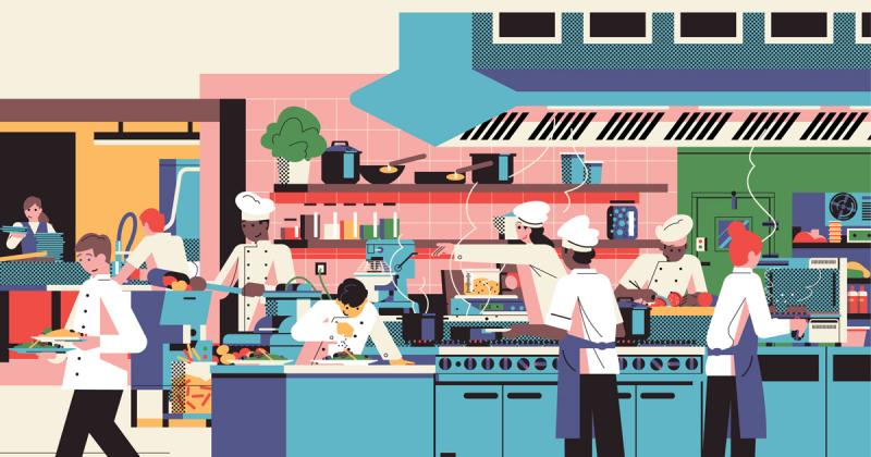 Cuốn sách minh hoạ về máy móc phục vụ cuộc sống hằng ngày