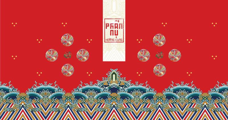 Bao bì Phấn nụ hoàng cung lấy cảm hứng từ phục trang Nhật Bình triều Nguyễn