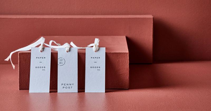 Bộ nhận diện tinh tế của hệ thống bưu điện Penny Post