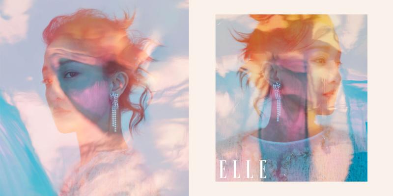 Châu Tấn xuất hiện trên trang bìa tạp chí ELLE tháng Năm 2019 với vẻ đẹp mỹ lệ