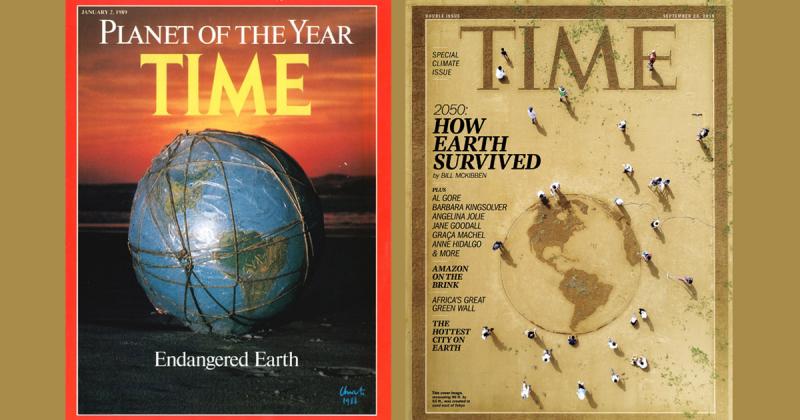 Đằng sau bức ảnh bìa về sự biến đổi khí hậu của tạp chí TIME