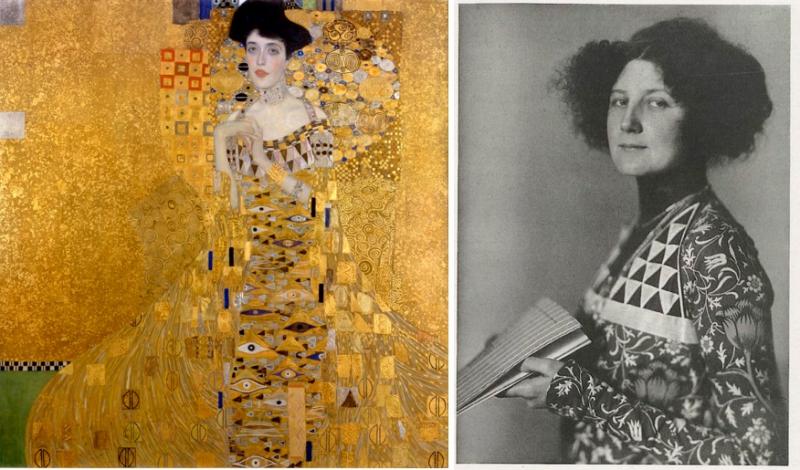 Nhà thiết kế bị lãng quên đằng sau những bức tranh của Gustav Klimt