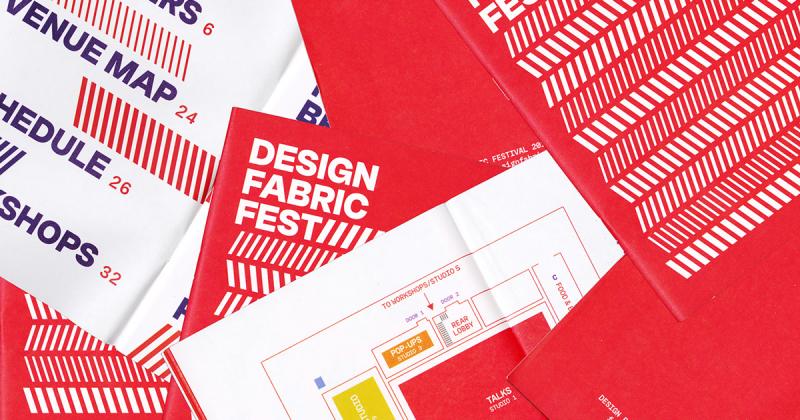 Bộ nhận diện ấn tượng dành cho sự kiện Design Fabric Festival tại Mumbai