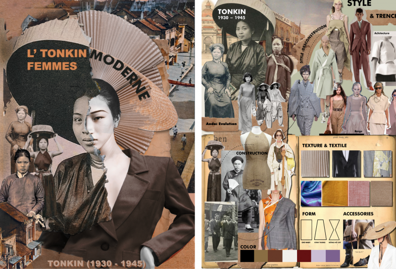 Đồ án tốt nghiệp: BST “L’Tonkin Femmes Moderne” thổi tinh thần hiện đại vào trang phục Tonkin truyền thống