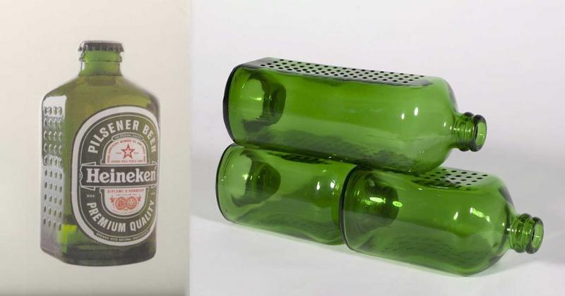 Bạn có biết Heineken từng có chai hình vuông để làm gạch xây tại các quốc gia kém phát triển?