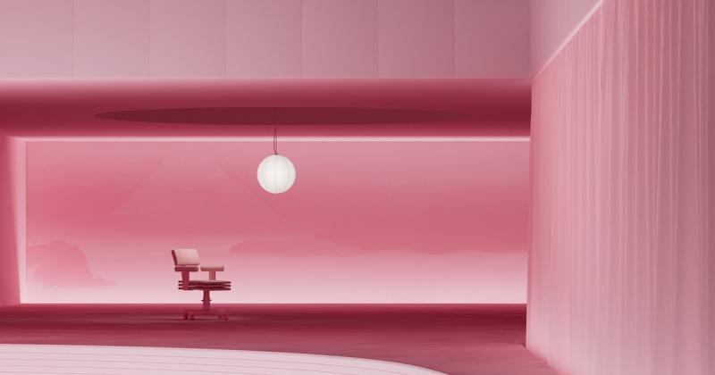 Đương đại và siêu thực kết hợp trong thiết kế nội thất tưởng tượng của Andrés Reisinger