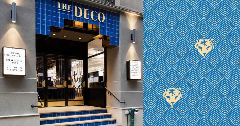 Thẩm mỹ của Art Deco thập niên 20 hòa cùng nét hiện đại trong nhà hàng The Deco