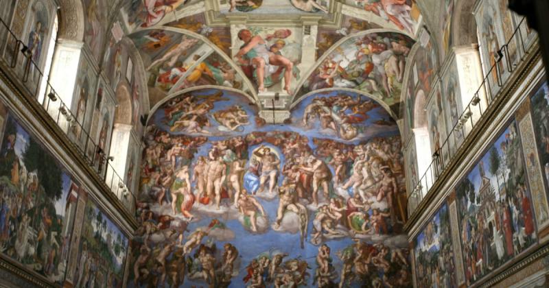 Bức bích họa trên vòm nhà nguyện Sistine: Kiệt tác vĩ đại của Michelangelo