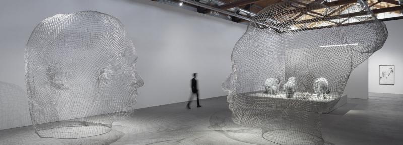 Nhà điêu khắc Jaume Plensa trở lại cùng triễn lãm ‘Nocturne’ tại Gray Warehouse, Chicago