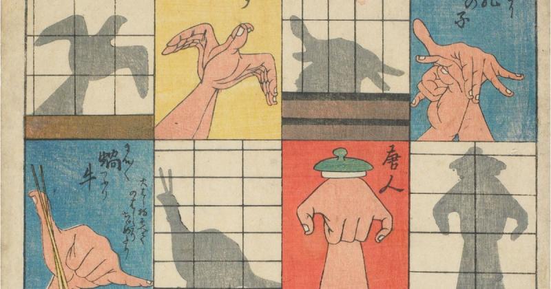 Tìm hiểu nghệ thuật múa rối bóng Nhật Bản qua các bản in khắc gỗ thú vị của Hiroshige