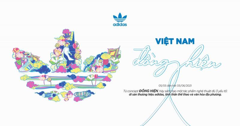 Top 3 tác phẩm đoạt giải cuộc thi vẽ về văn hóa Việt - Việt Nam Đồng Hiện do adidas tổ chức
