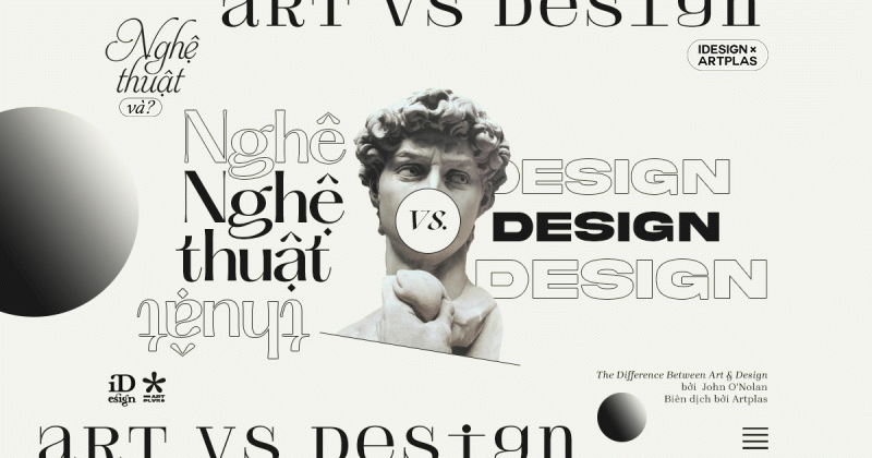 Sự khác nhau giữa Nghệ thuật và Design