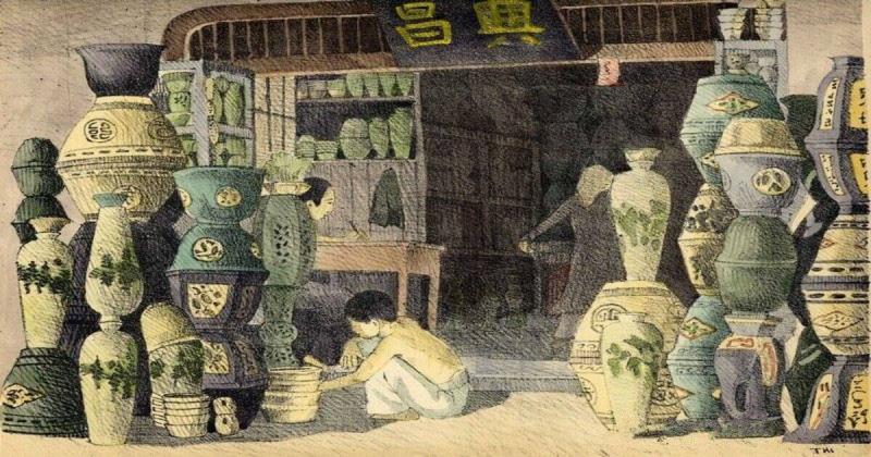 Vòng xoay về quá khứ - Chiêm ngưỡng bộ chuyên khảo bằng tranh vẽ cuộc sống Đông Dương thập niên 1930
