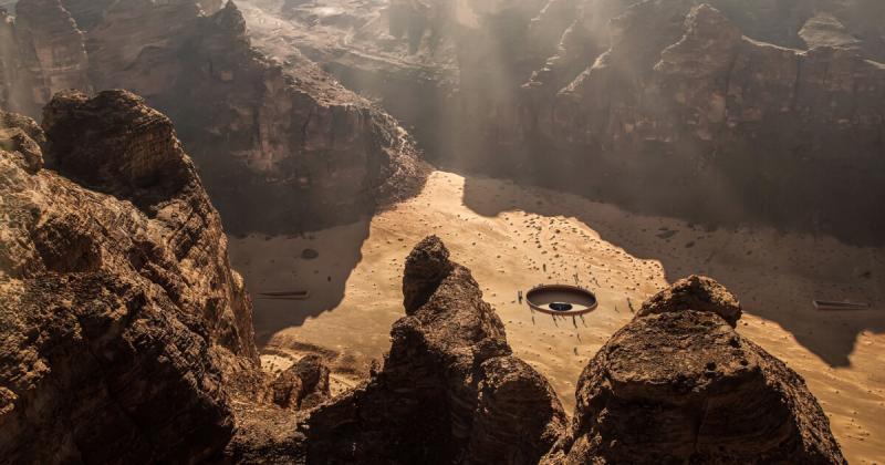 Liên hoan nghệ thuật AlUla: Có gì trong khung cảnh sa mạc nổi bật của Ả Rập cổ đại?