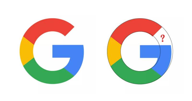 Một khuyết điểm nhỏ trong logo của Google đã được khám phá!