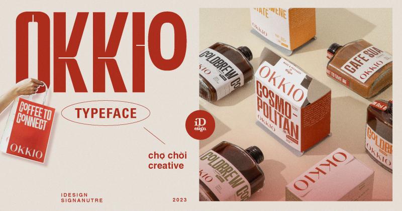 Okkio Typeface: Bộ chữ lấy cảm hứng những thanh âm du dương đầy tính ứng tác của nhạc Jazz