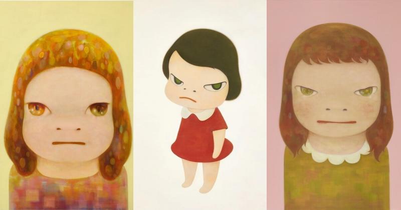 Những bức vẽ cô bé có gương mặt ‘hờn dỗi cả thế giới’ trị giá triệu USD của Yoshitomo Nara