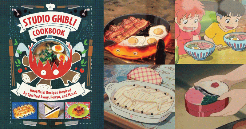 Quyển sách nấu ăn lấy cảm hứng từ Studio Ghibli 