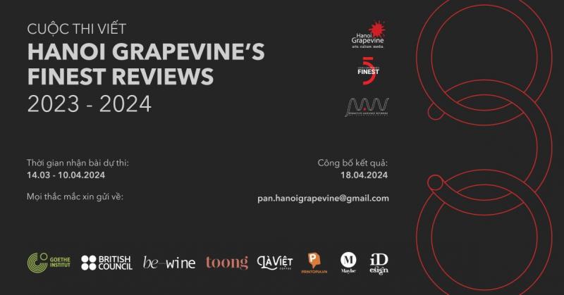 Cuộc thi viết Hanoi Grapevine’s Finest Reviews 2023 - 2024